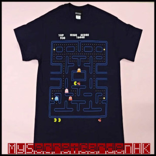 Pac-Man - Maze Chase Official T Shirt ( Men M ) ***READY TO SHIP from Hong Kong***